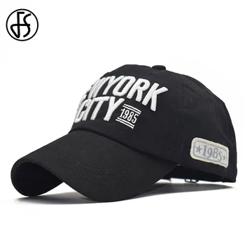 FS Moda Casquette New York Kap Snapback Hip Hop Kemik Cappello Beyzbol Kapaklar Erkekler Kadınlar Siyah Gri Streetwear güneş şapkası 2020