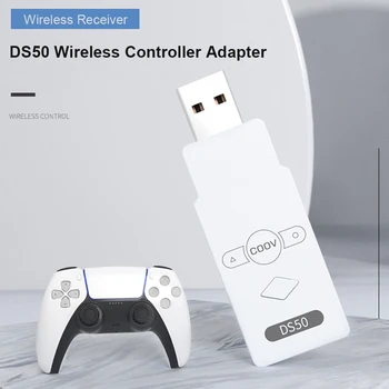 DS50 Gamepad Dönüştürücü Alıcı Sony PS5 PS4 PS3 Xbox Nintendo Pro Bluetooth uyumlu Oyun Denetleyicisi Kablosuz Adaptör