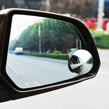 1 Çift Araba Con-vex Cam Çerçevesiz Ayarlanabilir Kör Nokta Aynaları Kör Nokta Ve Dış Araç Motosiklet Kamyon Ve SUV