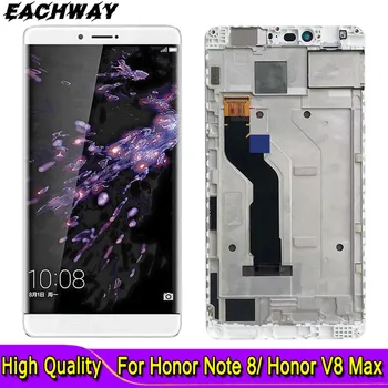 Test İçin Huawei Onur Not 8 LCD ekran dokunmatik ekran digitizer Note8 LCD İçin Çerçeve Değiştirme İle HUAWEİ Not 8 LCD Ekran