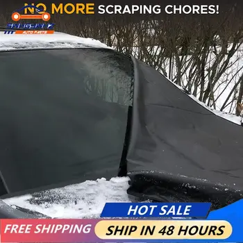 Cam Kar Örtüsü Buz Don ve Kar Temizleme Pencere Otomotiv Kapakları Güneş ve Kar Gölge Uyar Kamyon SUV Van Araba Aksesuarları