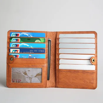 SIKU hakiki deri erkek kart sahibinin ünlü marka erkek cüzdan kılıf
