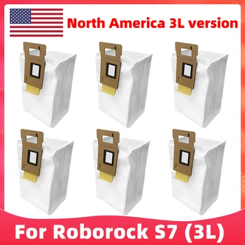 Kuzey Amerika RockDock 3L Toz Torbası Değiştirme Xiaomi Roborock S7 Otomatik Boş Dock Robotik Elektrikli Süpürge Yedek Parçaları