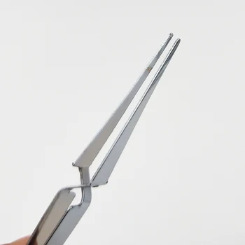 Tırnak Şekillendirme hassas Cımbız paslanmaz çelik Kendinden Yakın Holding hobi Cımbız DIY Takı Hobi Craft Aracı 145mm