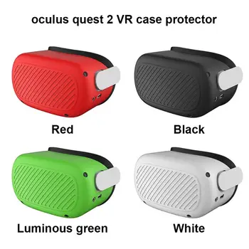 Silikon Koruyucu Kapak Kabuk Durumda Oculus Quest 2 VR Kulaklık golf sopası kılıfı anti-çizikler Oculus Quest 2 VR Aksesuarları
