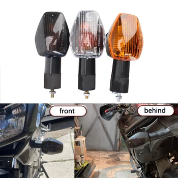 1 Çift Motosiklet Dönüş sinyal ışıkları Motosiklet Dönüş sinyal ışıkları LED Sinyal Lambası Ön / Arka Lamba HONDA CB400 VTEC3 CBR600