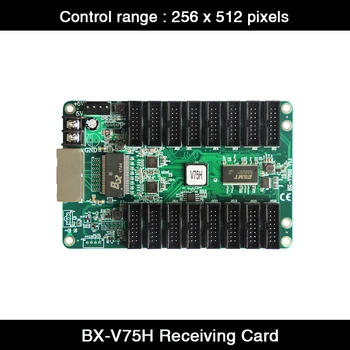 Onbon BX-V75H Alma Kartı 256 * 512 Piksel LED Ekran Tam Renkli Senkron Kontrol Kartı LED Ekran Video