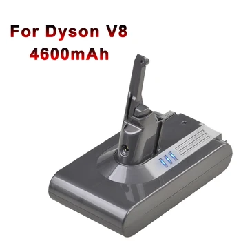 Batmax Dyson için 4600 mAh Yedek Pil V8, SV10, V8 Hayvan, V8 Mutlak Akülü El Süpürgesi