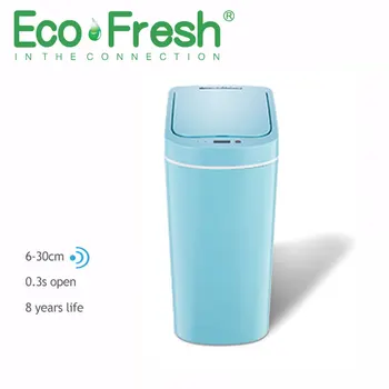 Ecofresh Otomatik Fotoselli Otomatik Akıllı Kızılötesi Hareket Sensörü Çöp çöp kutusu Mutfak çöp tenekesi