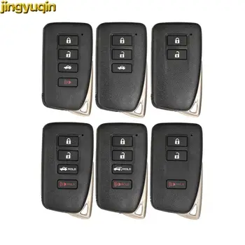 Jingyuqin Akıllı Araba Anahtarı Kabuk İçin Lexus GS NX RX ES LX RC 200 250 350 LS 450H 300H 2/3/4 Düğmeler Fob Vaka Değiştirme