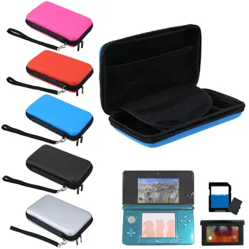 Taşınabilir Sert Taşıma saklama kutusu için 3DS Çantası Koruyucu Seyahat Çantası 3 DS Oyun Konsolu Kart Aksesuarları Nintendo 3DS