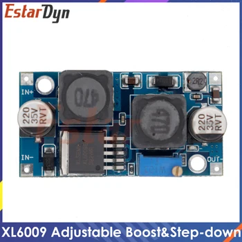 XL6009 ayarlanabilir step-up ve step-down modülü DC otomatik sabit voltaj regülatörü güç paneli güneş pili şarj