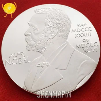 Nobel Ödülü Fizyoloji Tıp Lenin hatıra parası Nobel Madalyası Gümüş paralar Koleksiyon Sanat Paraları Rus