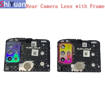 Arka Arka Kamera Lens Cam Çerçeve Tutucu ile Motorola Moto G20 Yedek Onarım Yedek parça