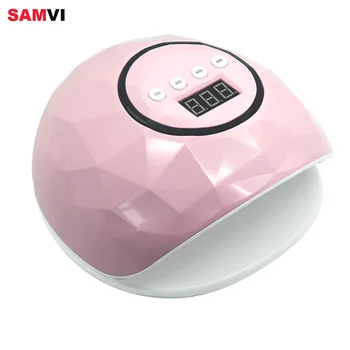 SAMVI 72W 86W UV Lamba Tırnak Kurutucu Pro UV LED jel tırnak lambası Hızlı Kür Jel Lehçe Buz Lambası Tırnak Manikür Makinesi