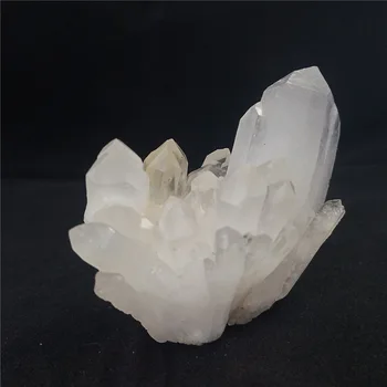 30g-50g Doğal Beyaz Kristal Küme İskelet Kuvars Noktası Değnek Mineral Şifa Kristal Dürzi Vug Numune Doğal Taş D3