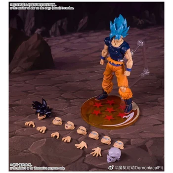 15 cm dragon topu Süper Demoniacal Fit Süper Saiya Tanrı Mavi Son Goku Zamasu PVC Heykeli Eylem Anime şekilli kalıp Oyuncaklar