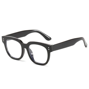 Moda Anti-mavi ışık çocuk gözlük erkek kız oyunu okuma bilgisayar koruyucu gözlüğü düz çocuklar yuvarlak Anti mavi gözlük
