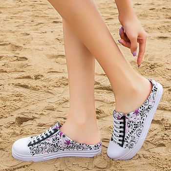 Moda Bayan plaj sandaletleri Rahat Rahat Takunya Nefes Flip Flop Boyutu 36-41 Ayakkabı Kadınlar için 2021 kadın Ayakkabı 1