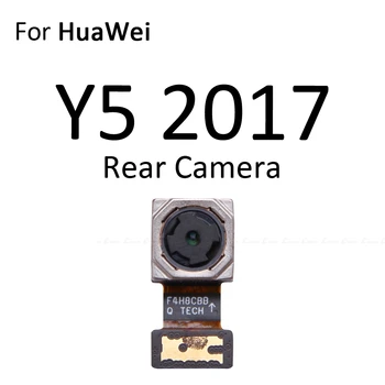 Arka Ana ve Ön Bakan kamera kablosu Kablosu İçin HuaWei Y7 Başbakan Y6 Pro Y5 GR5 2017 2018 Arka Büyük Küçük Selfie Modülü Şerit 2