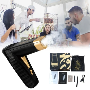Ev Mini Taşınabilir USB Tütsü Brülör Arapça Elektrikli Müslüman Ramazan Dukhoon Siyah Ofis Yatak Odası için dropshipping 4
