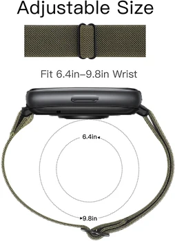 Scrunchie Band İçin Huawei izle Fit 2 Kayış Smartwatch Aksesuarları Elastik Naylon Döngü Bilezik Correa Huawei izle fit2 bant 5
