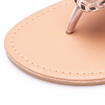 Yeni 2020 Yaz Tarzı ayakkabı Kadın Sandalet Moda Bling Daireler En Kaliteli Katı Flip Flop Seksi Terlik Ücretsiz kargo Boyutu 5-11 5